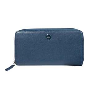 CHANEL Blue Leather Wallet